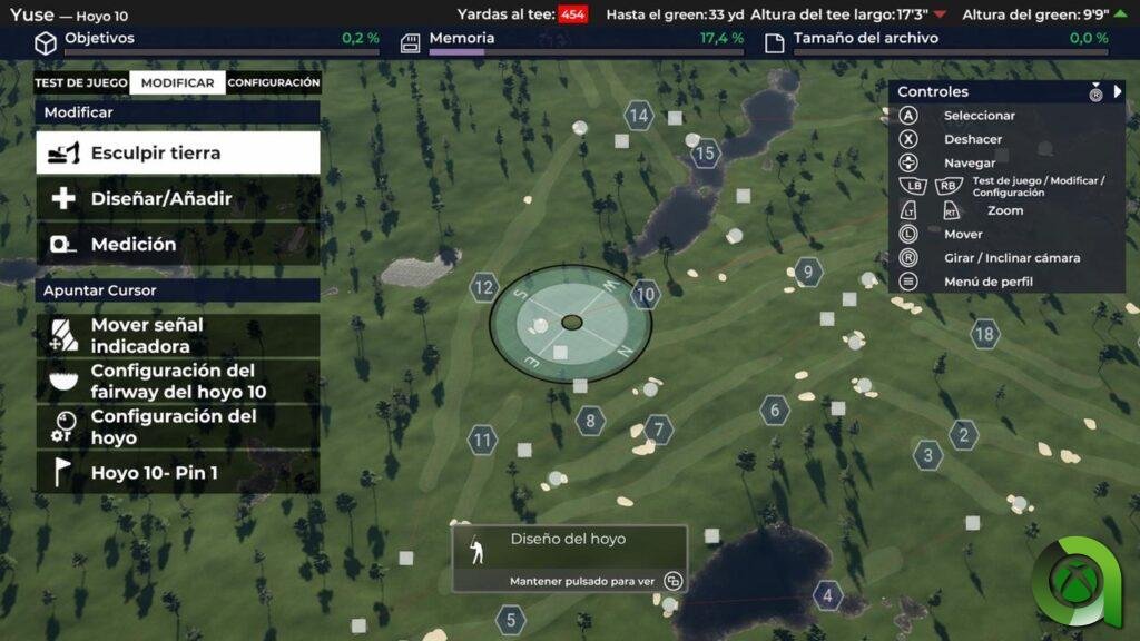 PGA tour 2k21 creador de campos