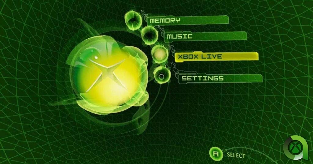 xbox menu