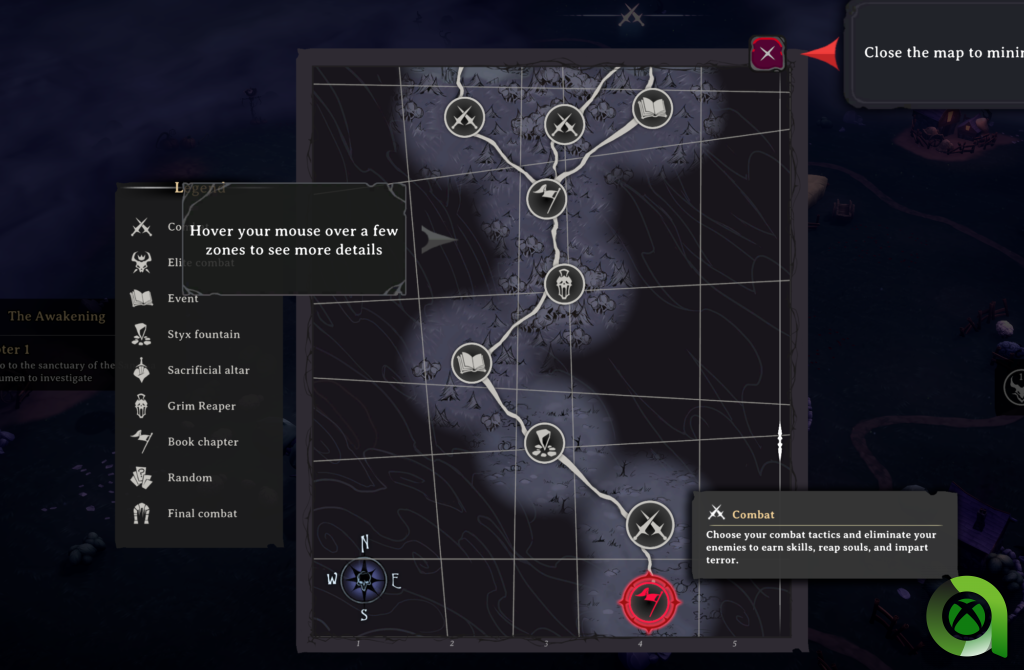 Mapa tutorial - Rogue lords