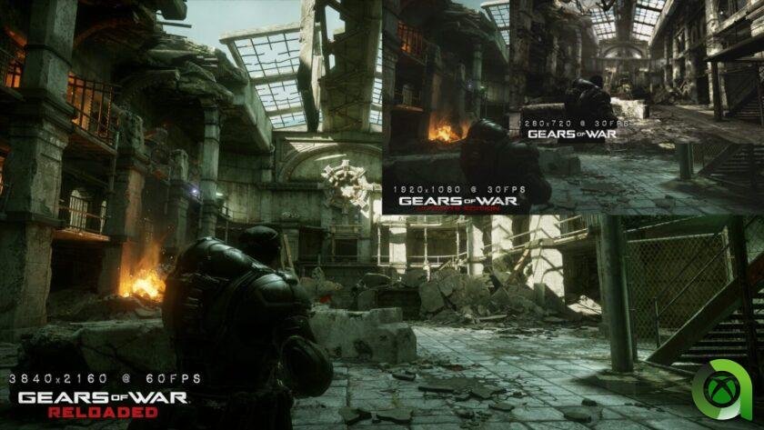 Resoluciones Gears of war: Reloaded