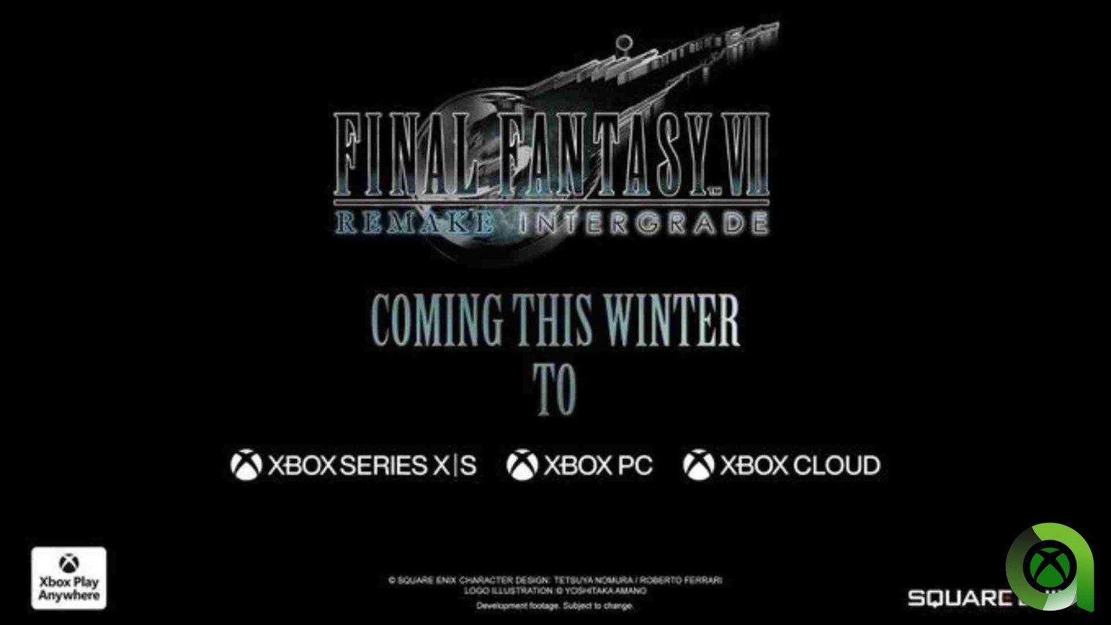 Final Fantasy VII Remake Intergrade
