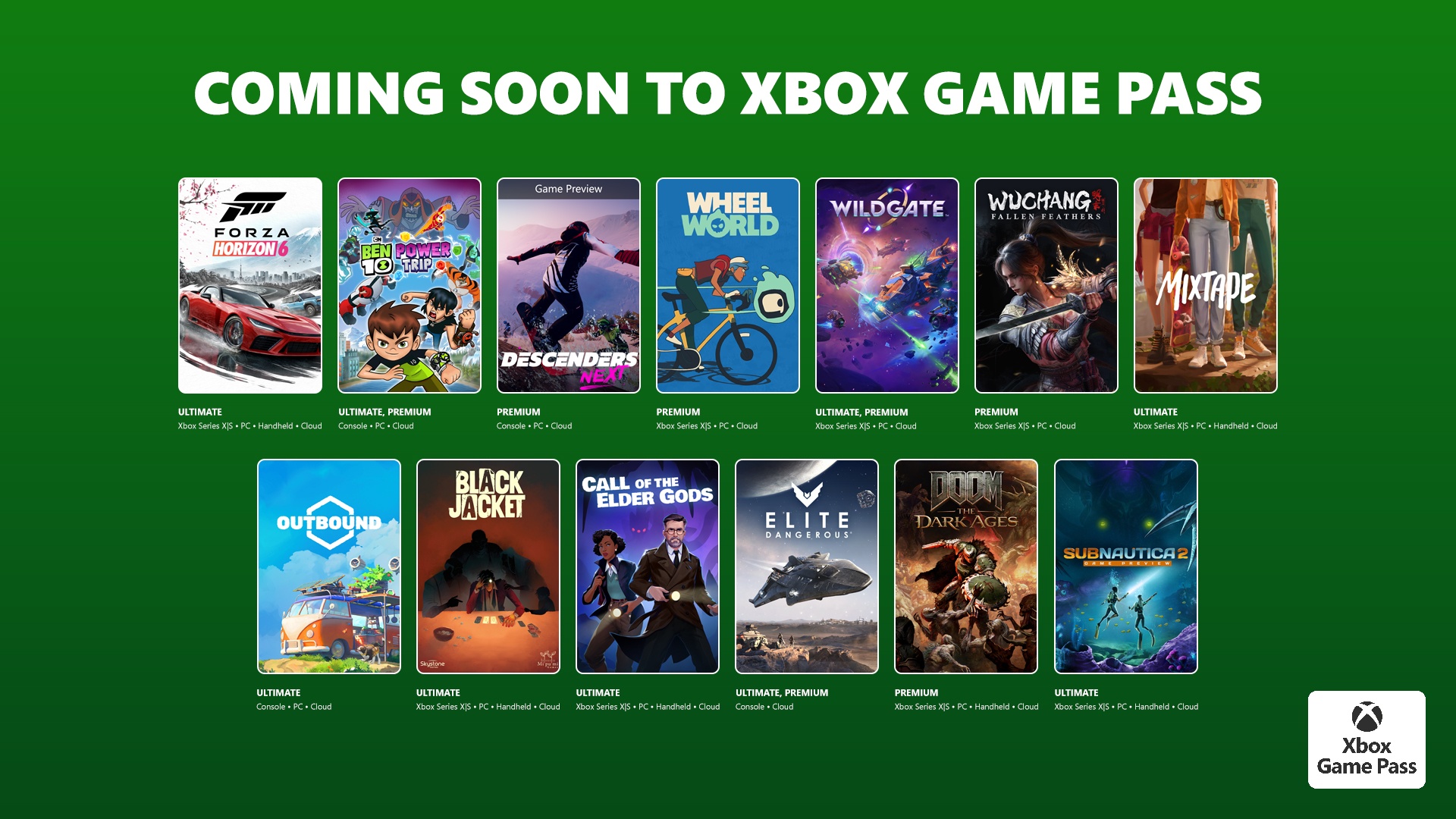 Game pass mayo 2026