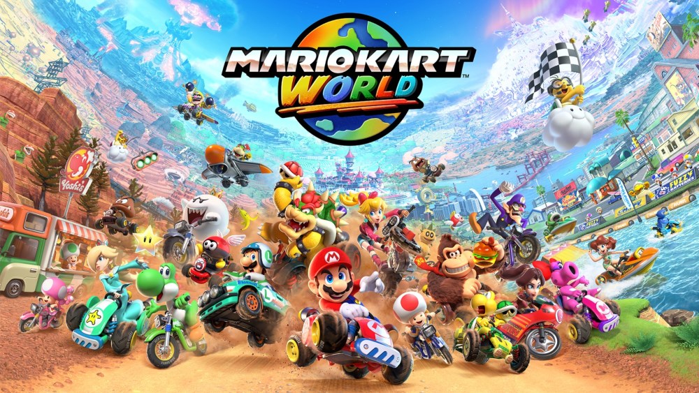Mario Kart World actualización