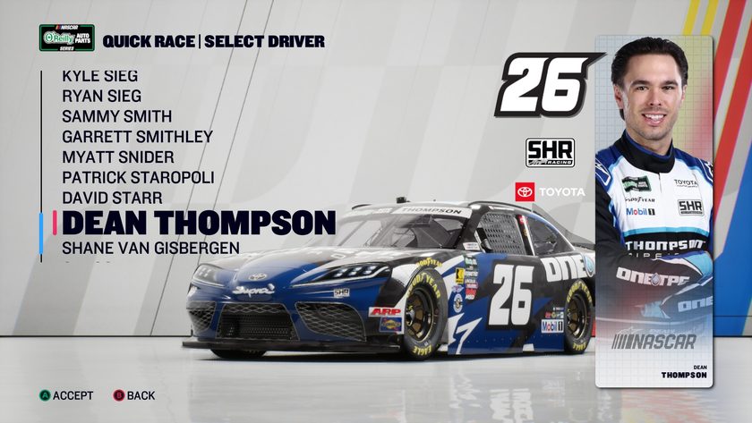 Análisis NASCAR 26