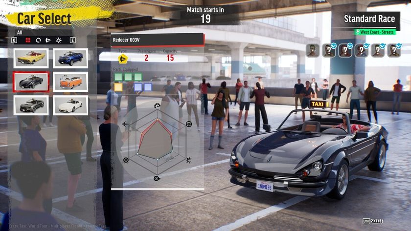 Impresiones Multijugador Crazy Taxi