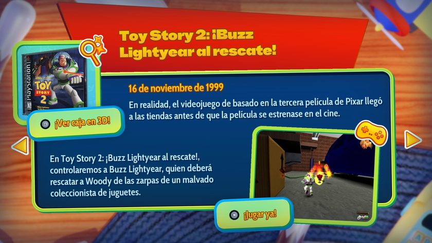 Análisis Toy Story Retro