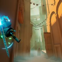 Sword of the Sea llega hoy a Switch 2 y Xbox Series tras estrenarse en PS5 y PC, y pone a surfear dunas con una espada mística